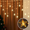 Jingle Jollys Solar Warm White Christmas Icicle Lights – 6 m, 160 LEDs — product image 1 of 7