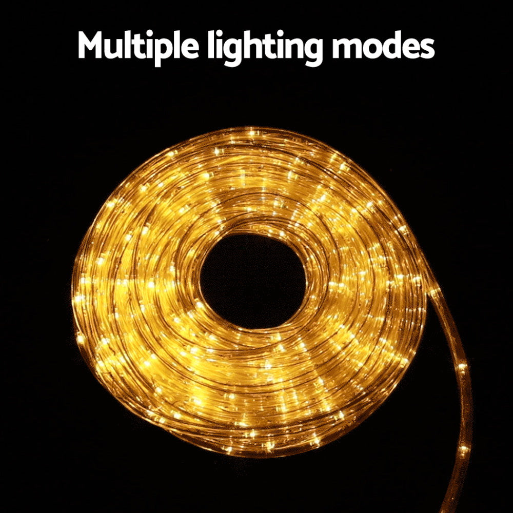 Jingle Jollys Warm White Christmas LED Rope Lights – 20 m, 600 LEDs — product image 5 of 6