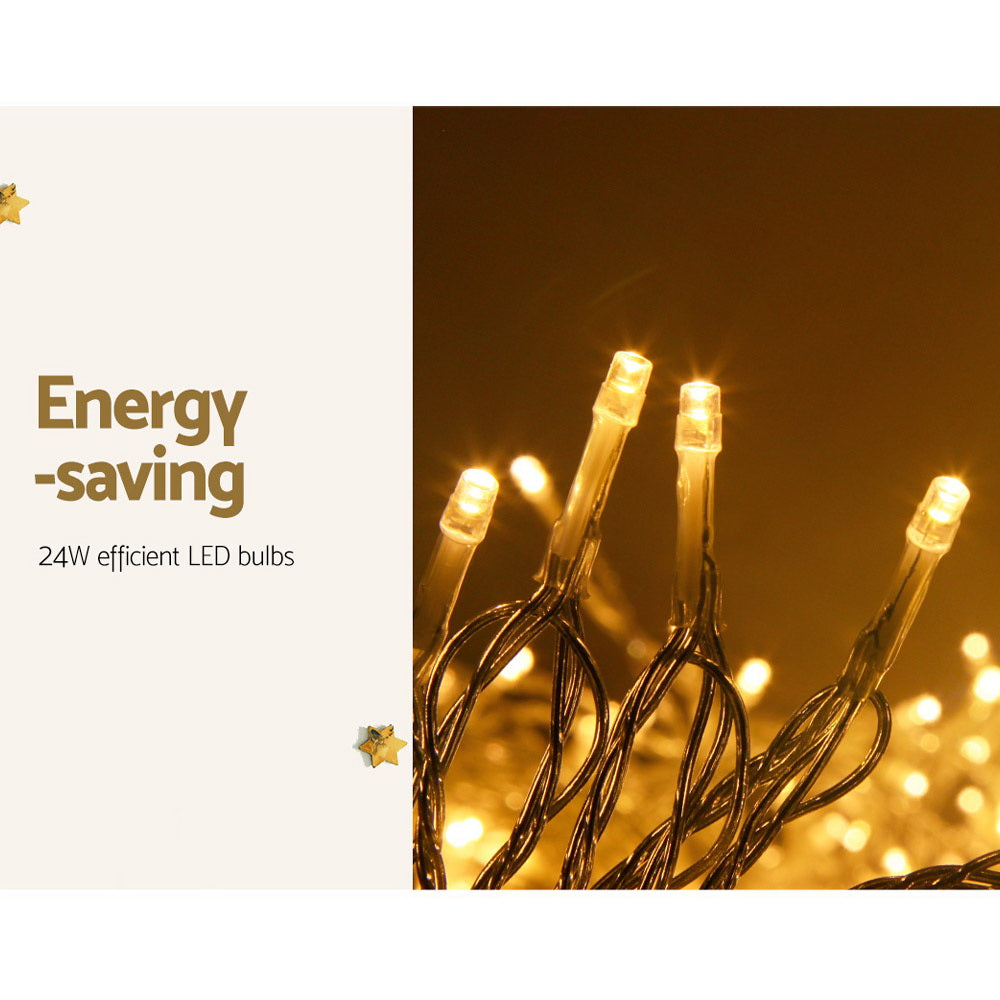 Jingle Jollys Warm White Christmas String Lights – 100 m, 500 LEDs — product image 3 of 8