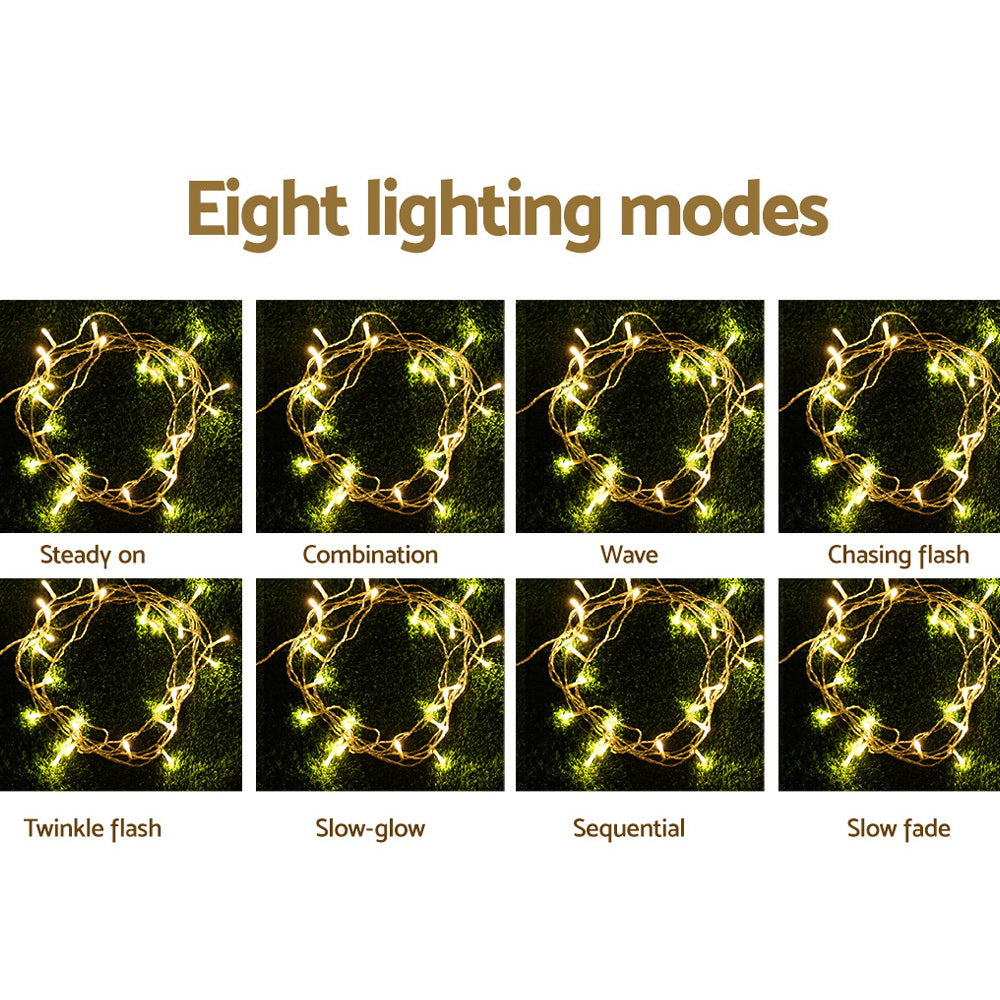 Jingle Jollys Warm White Christmas String Lights – 100 m, 500 LEDs — product image 4 of 8