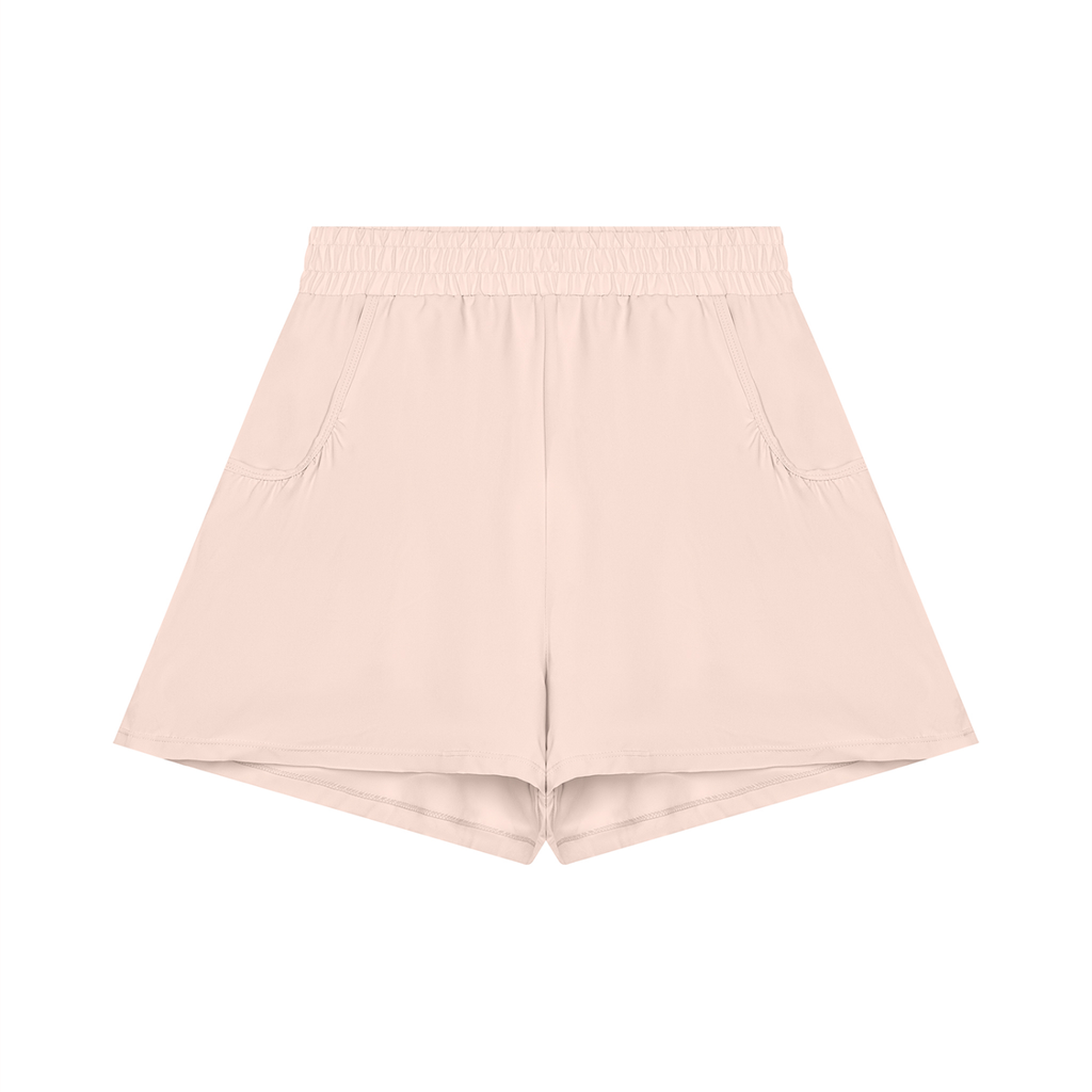 Women's Ruched Yoga Shorts
