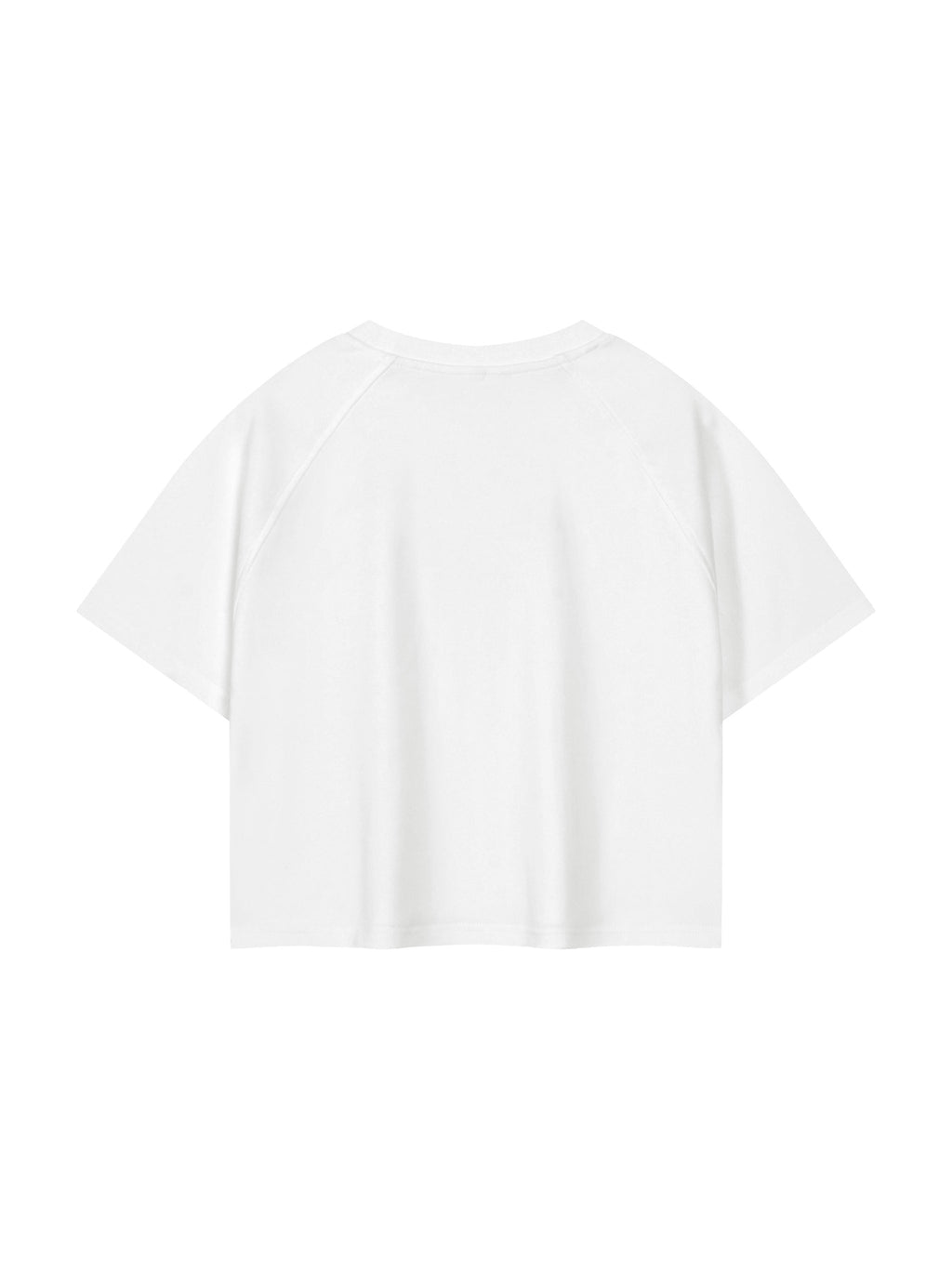 Women's Mineral Wash Raglan Crop T-Shirt