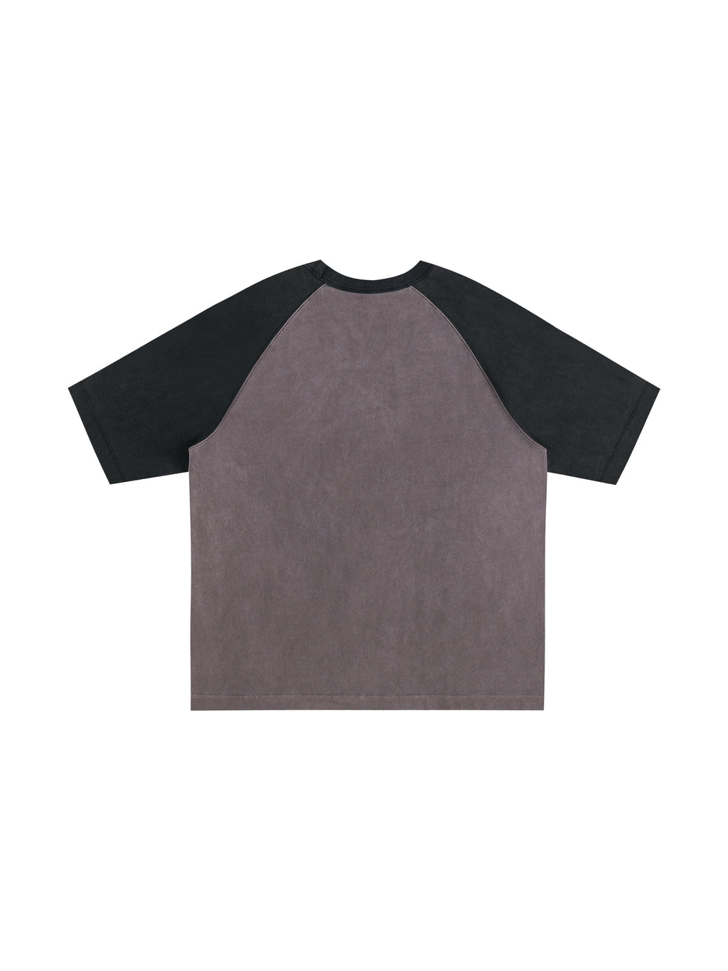 Color-Blocked Raglan Sleeve T-Shirt