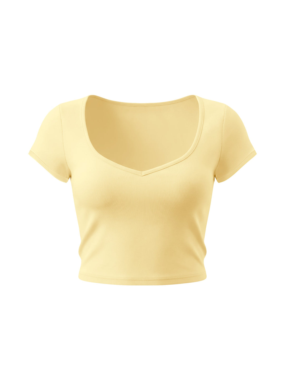 Women's Slim Cap Sleeve Crop T-Shirt