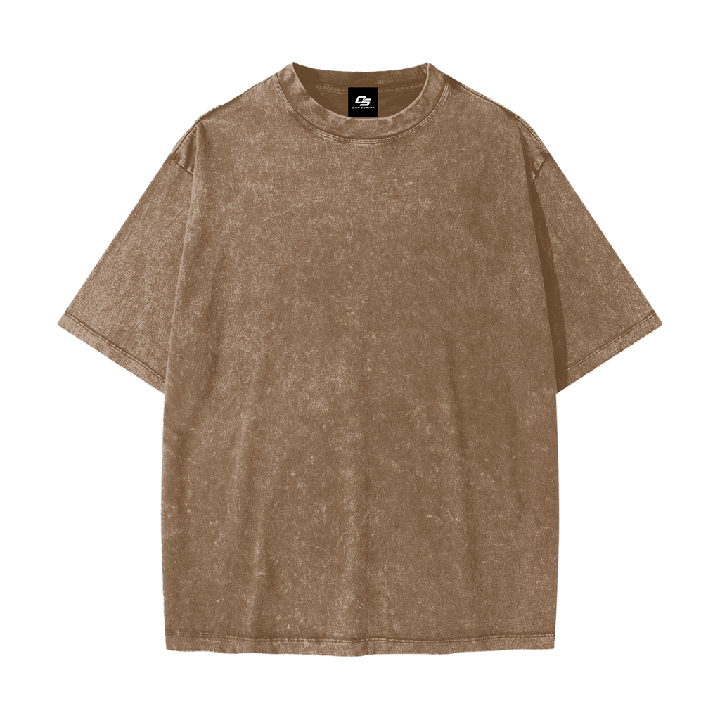 Heavyweight Snow Washed T-Shirt