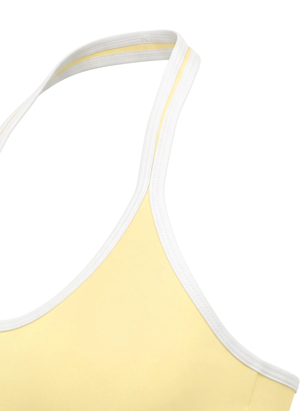 Women's Halter Color Block Yoga Sports Bra