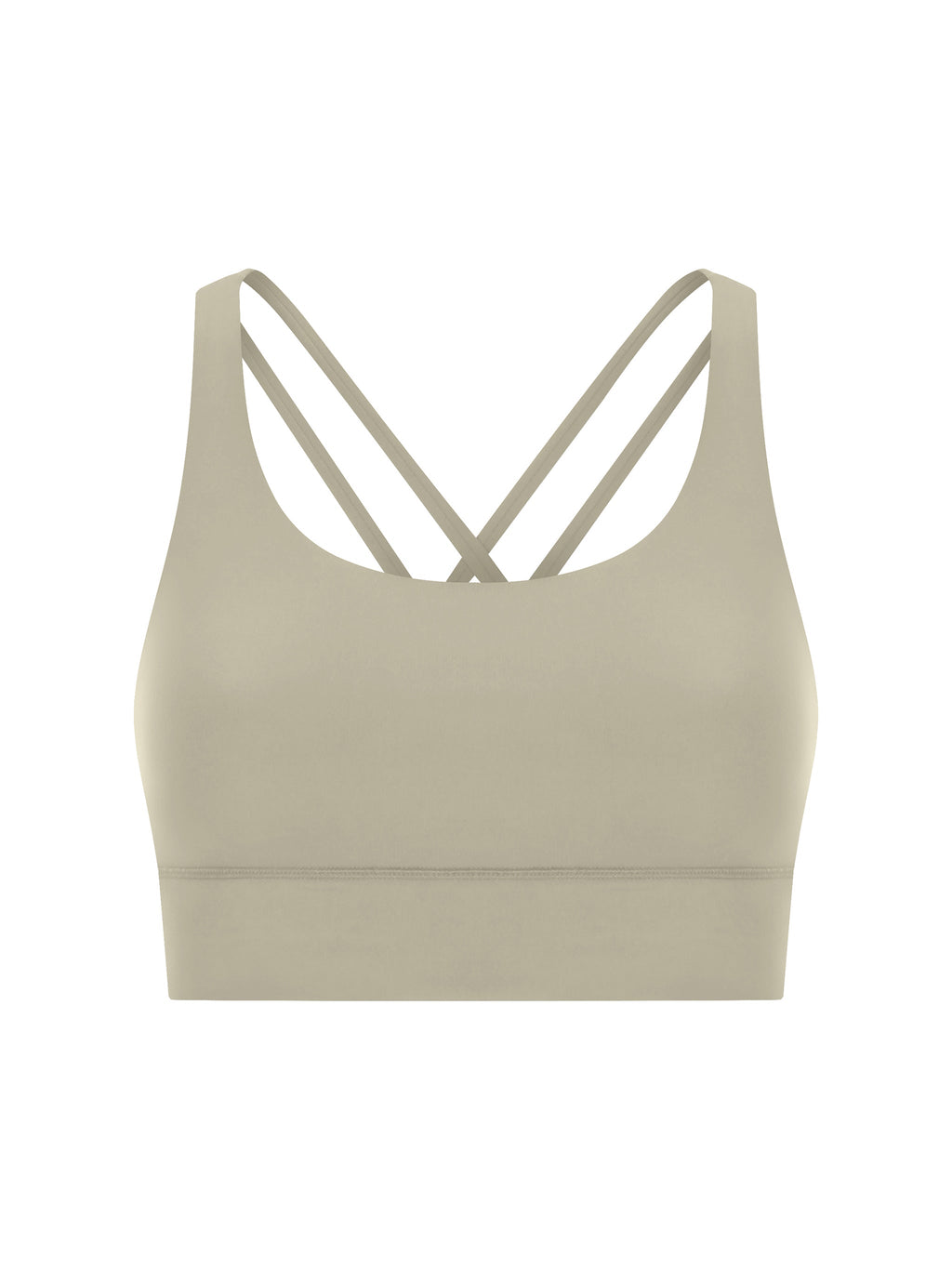Strappy Criss-Cross Sports Bra