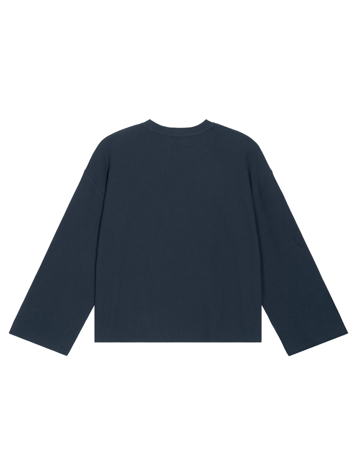 Unisex Waffle Raw Edge T-Shirt