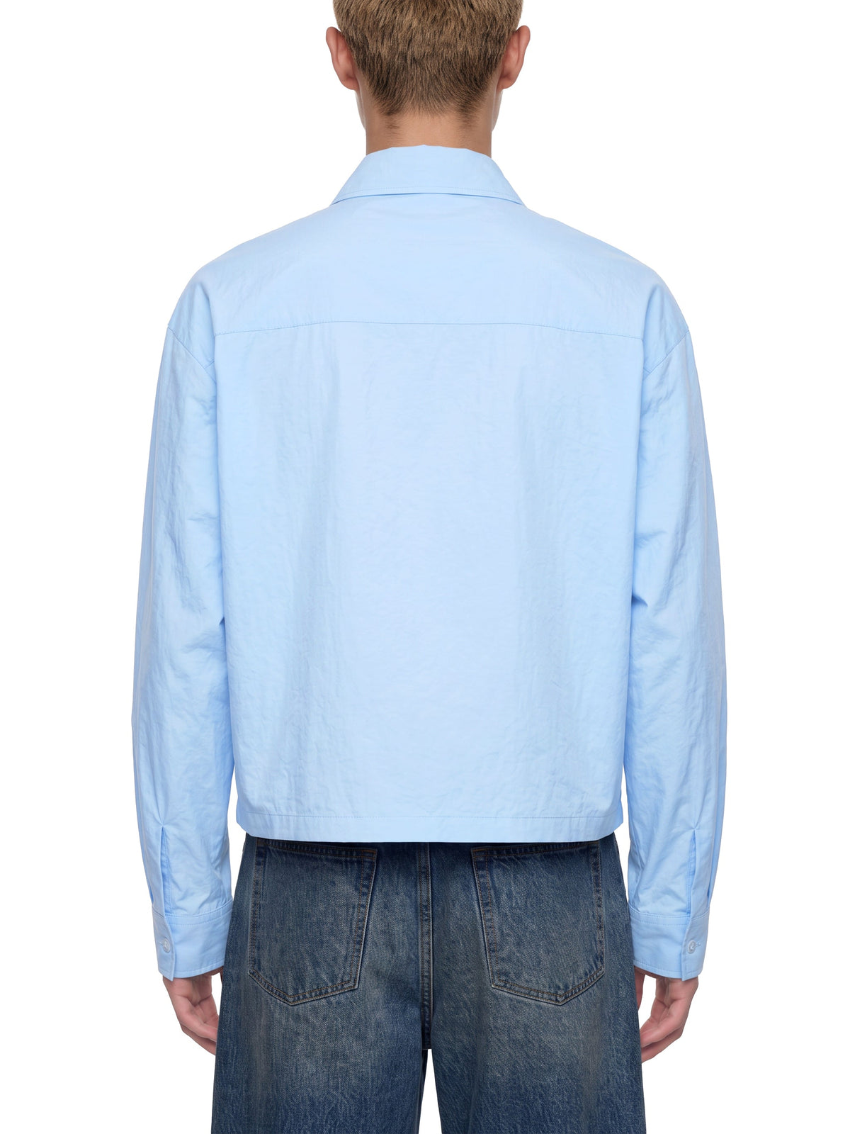 Unisex Boxy Long Sleeve Shirt