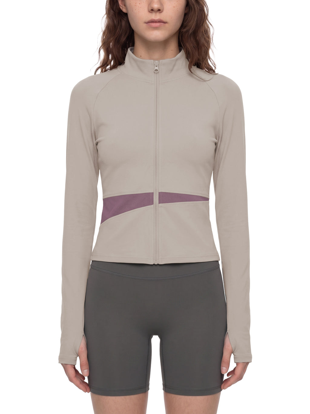 Women's Paneled Yoga Jacket