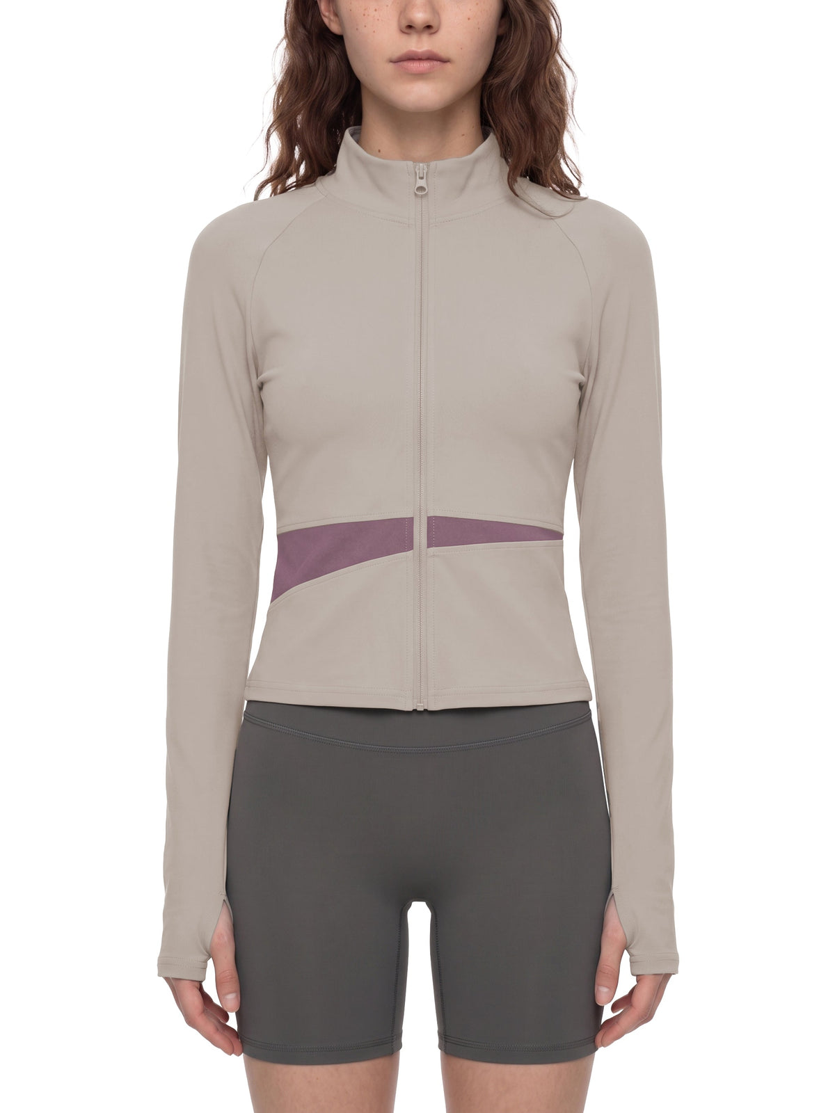 Women's Paneled Yoga Jacket