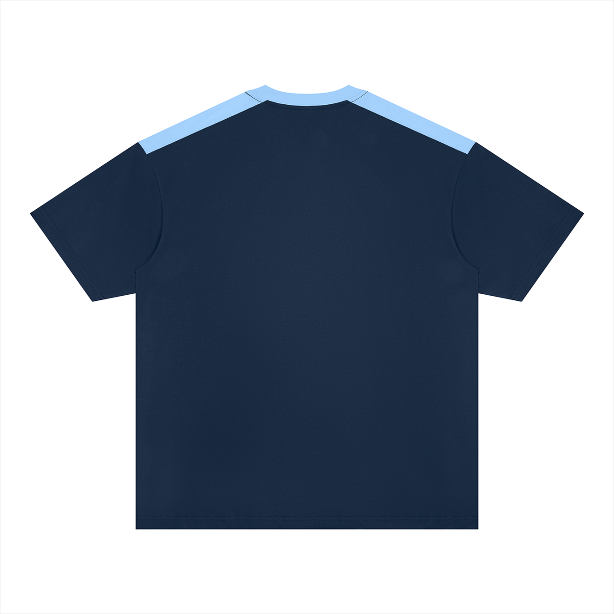 Unisex Color Block Loose T-Shirt