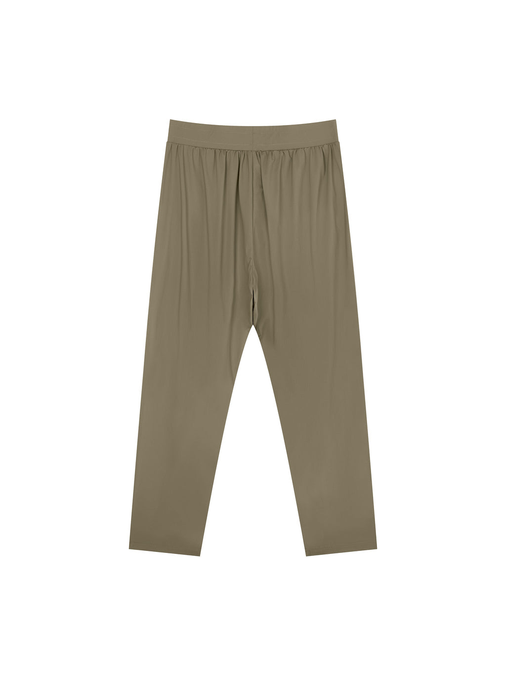 Men's Straight Leg Elastic Waist Pants
