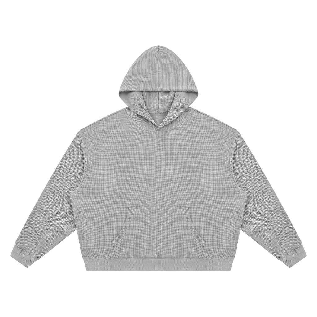 Unisex Waffle Boxy Hoodie