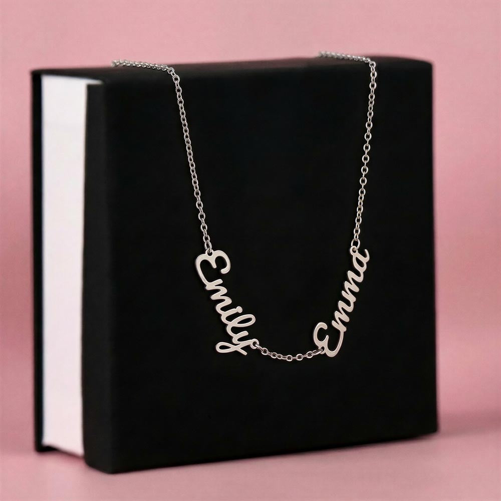 Multiple Name Necklace — product gallery photo 4