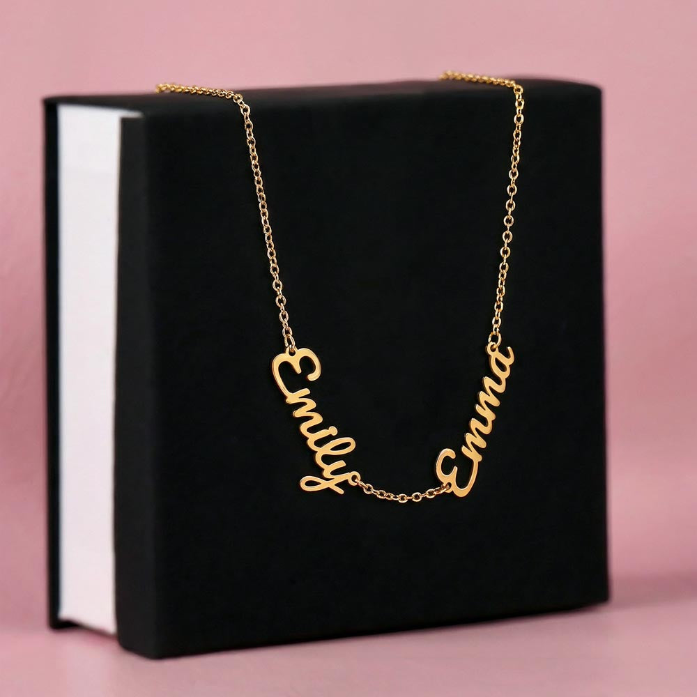 Multiple Name Necklace — product gallery photo 11