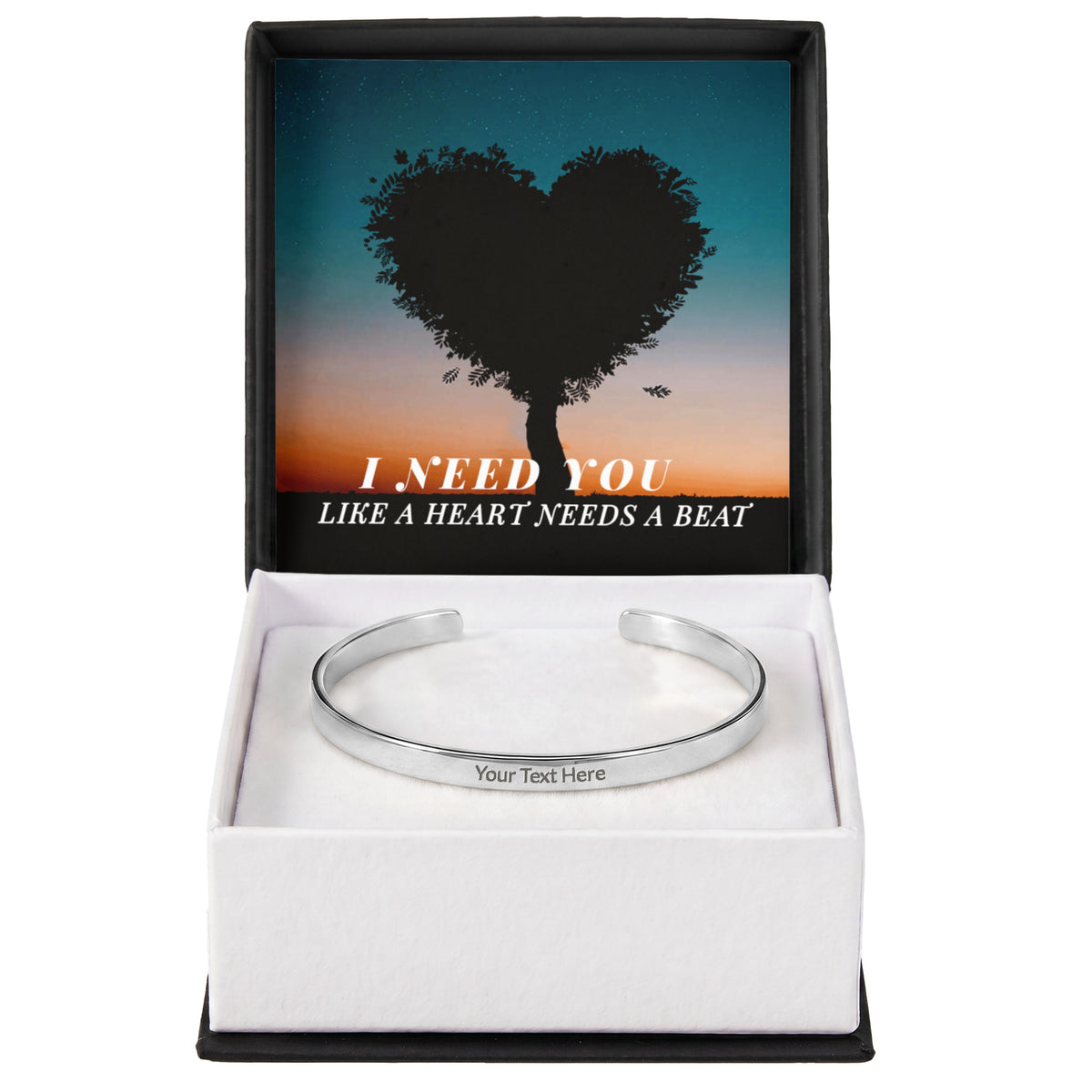 Cuff Bracelet - Engraved