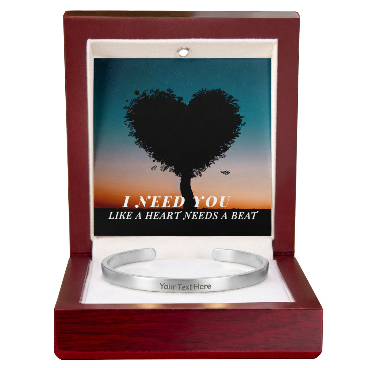 Cuff Bracelet - Engraved