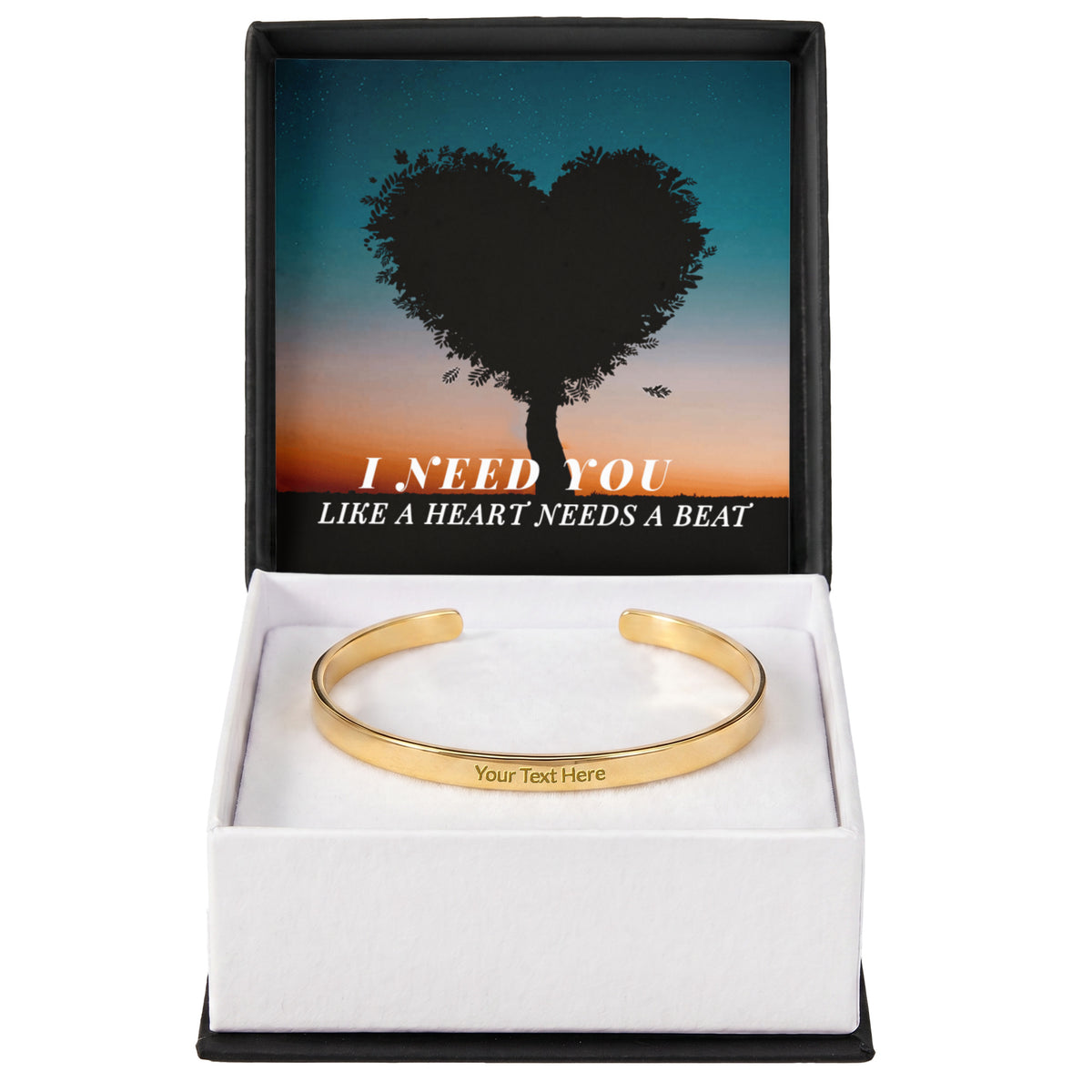 Cuff Bracelet - Engraved