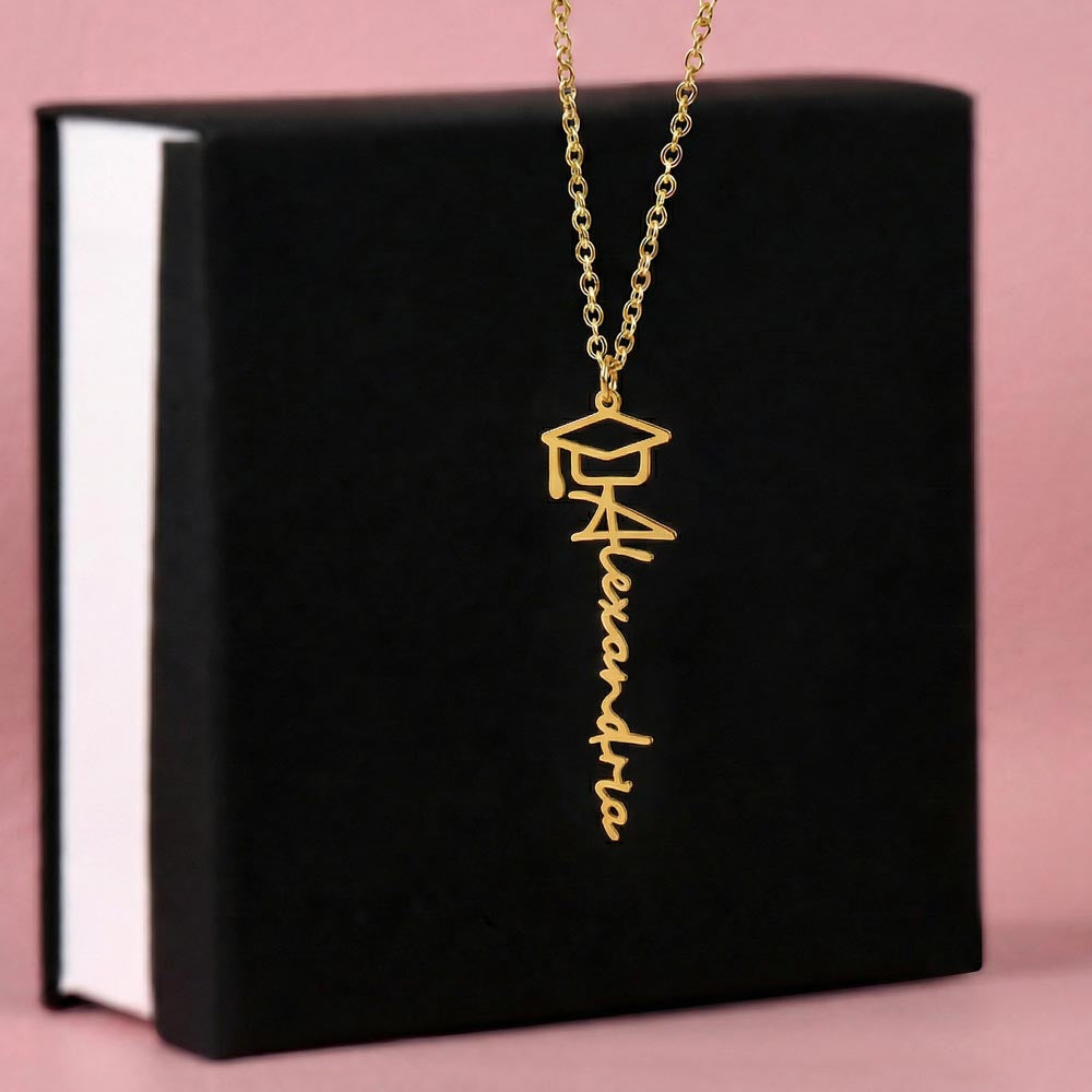 Graduation Cap Necklace — product gallery photo 6