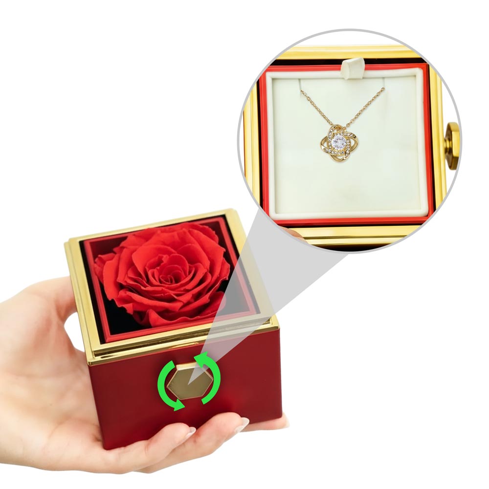 Love Knot - Rotating Rose Gift Box — product gallery photo 5