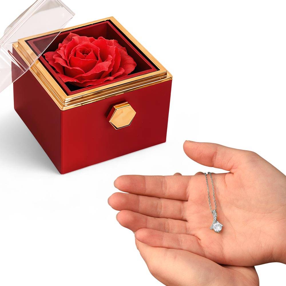 Alluring Beauty - Rotating Rose Gift Box — product gallery photo 3