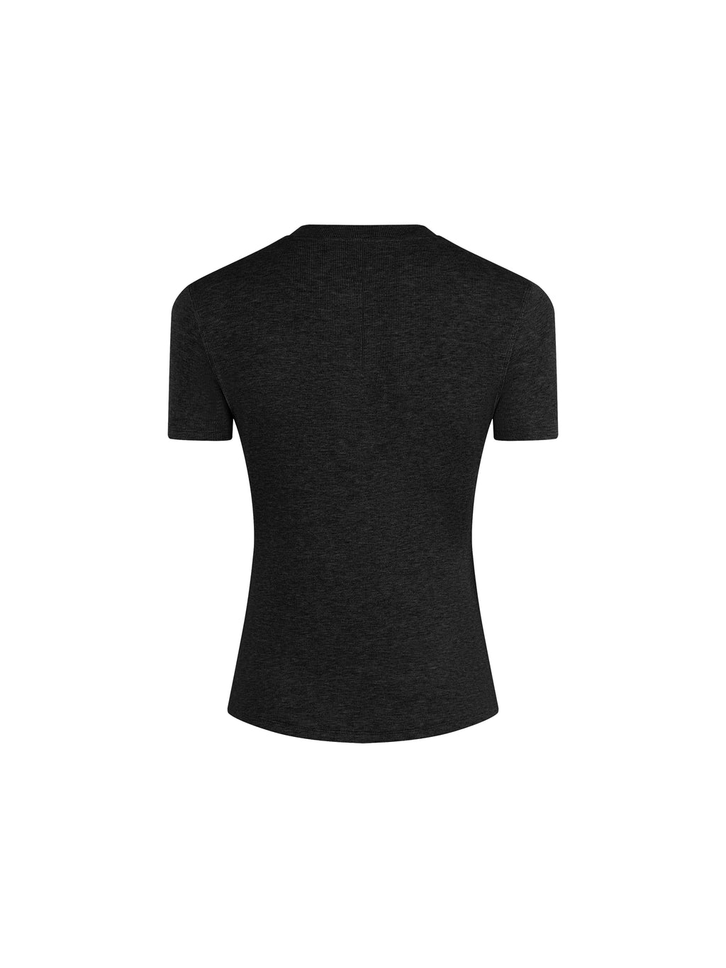 Modal Bodycon Henley Shirt