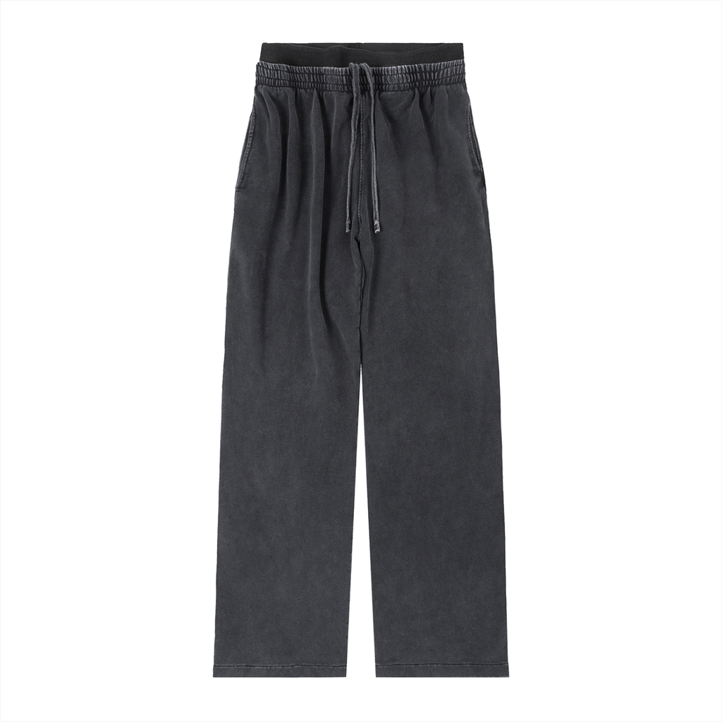 Women’s Vintage-Washed Straight-Leg Sweatpants