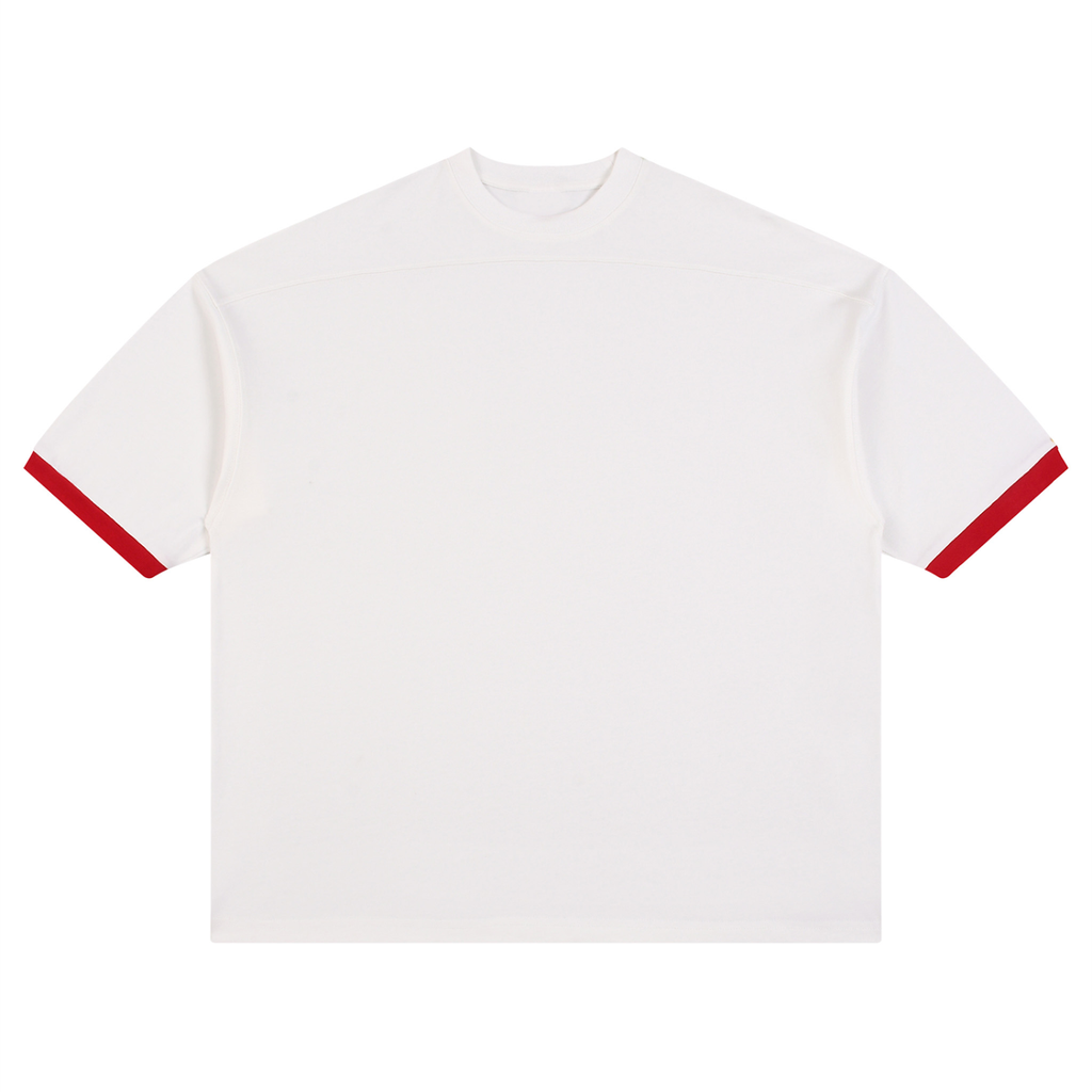 Unisex Colour Block Drop Shoulder T-Shirt