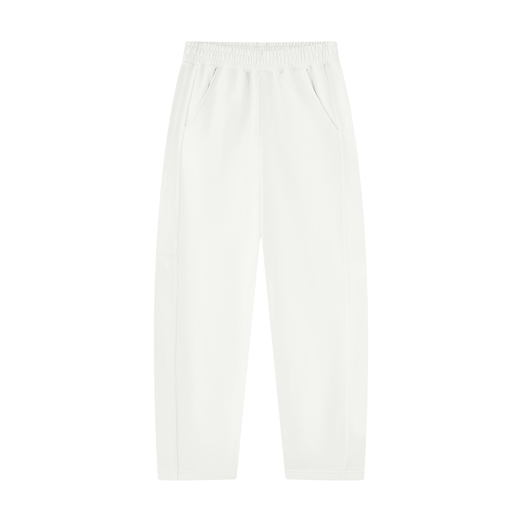 Unisex Tapered Straight Hem Sweatpants