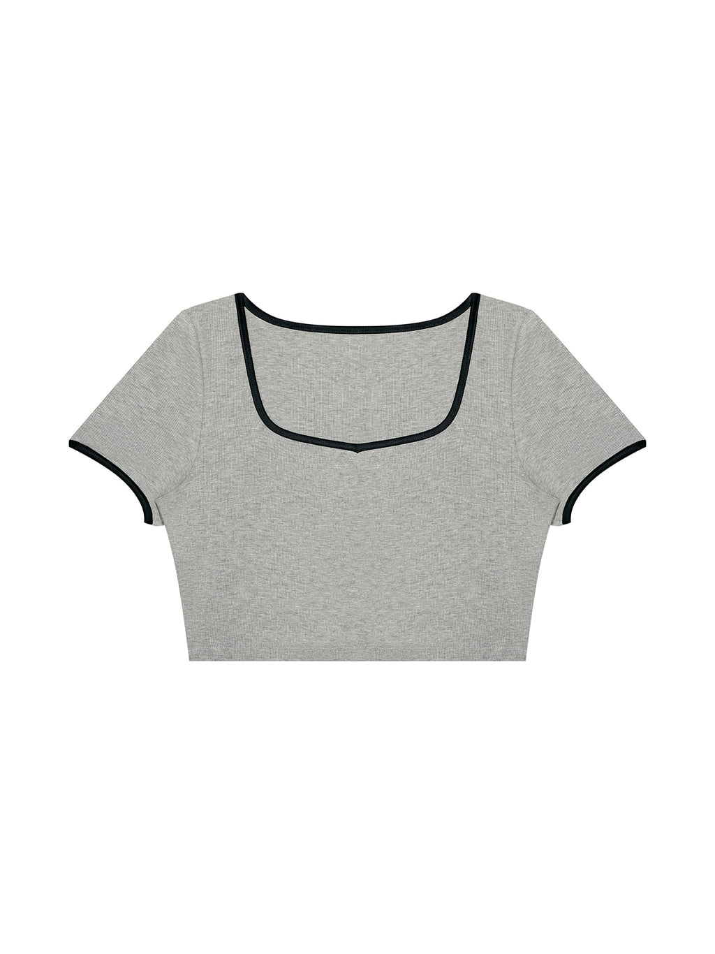 Women's Color Block Crop T-Shirt