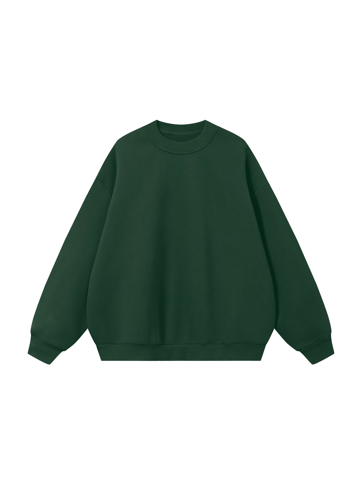 Boxy Fleece Crewneck Sweatshirt