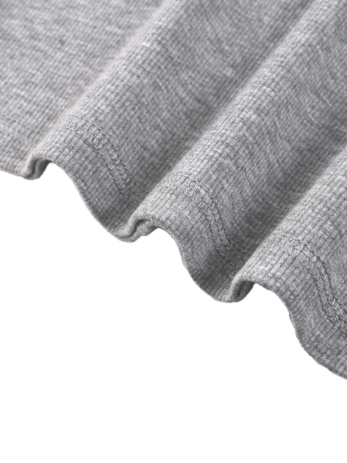 Women's Ribbed Henley Tank Top