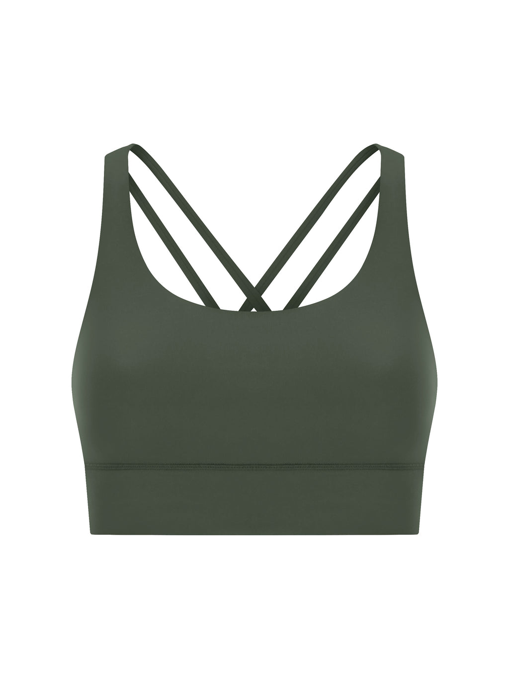 Strappy Criss-Cross Sports Bra