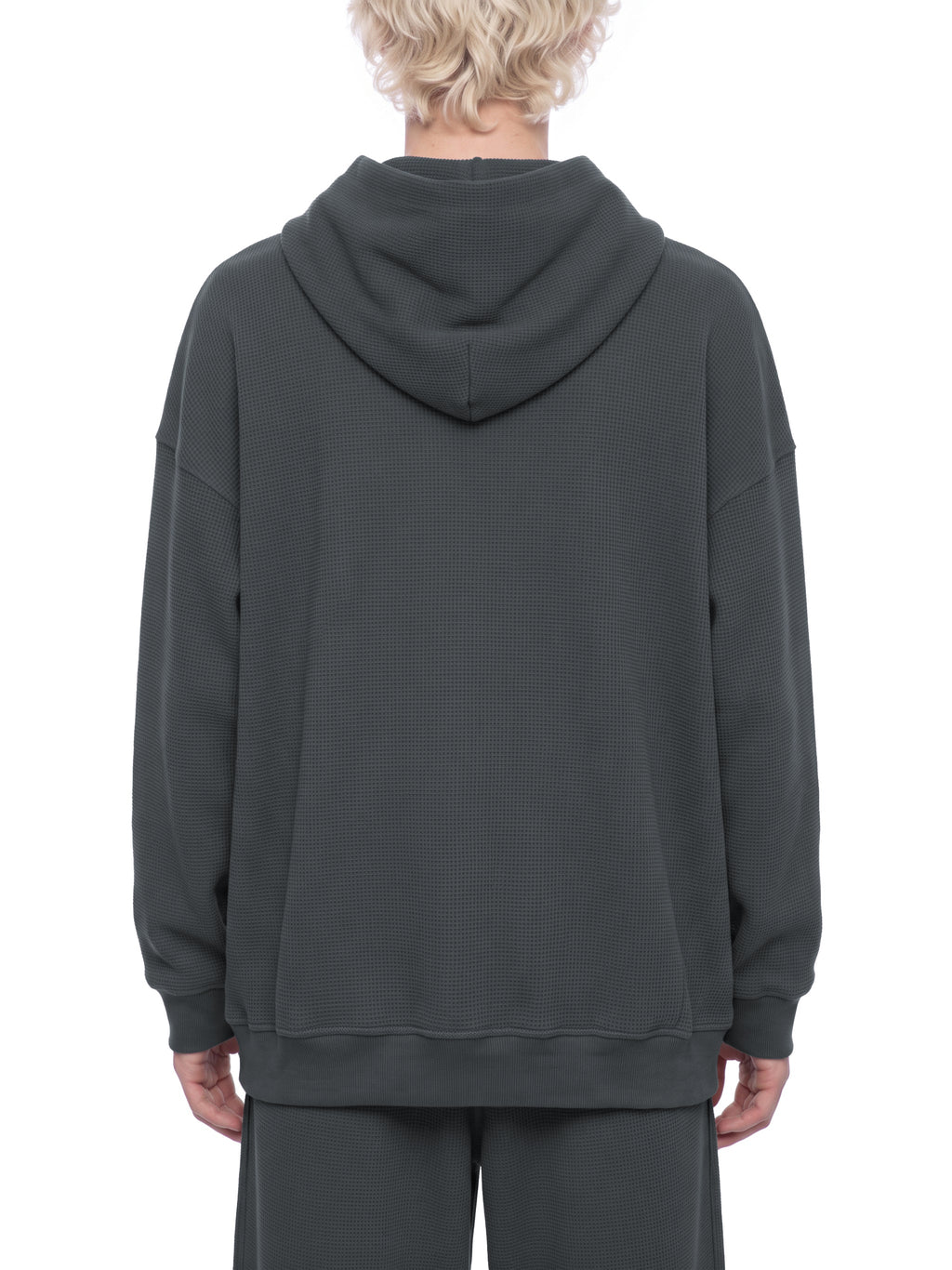 Unisex Waffle Oversized Hoodie