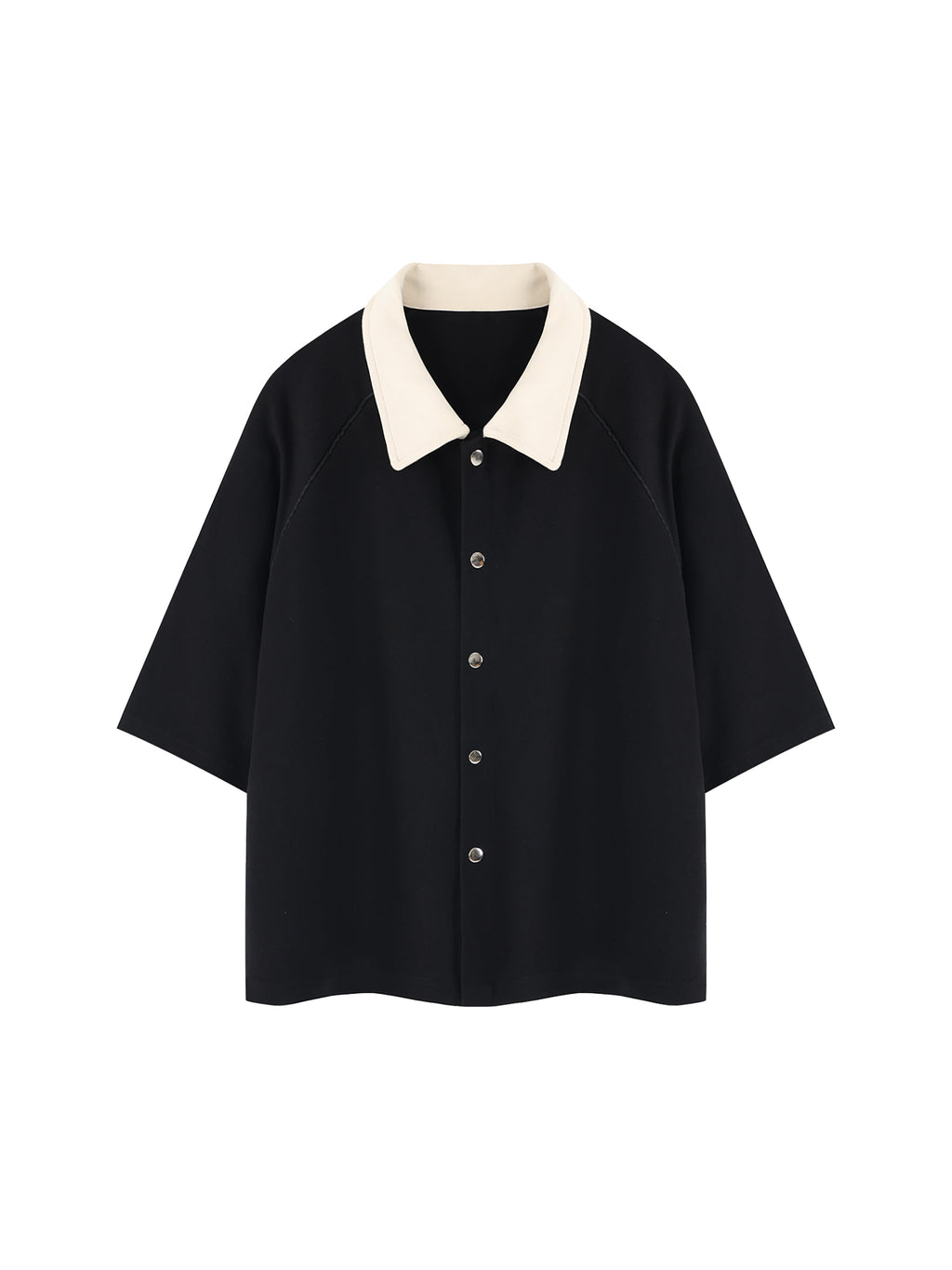 Unisex Colour Block Boxy Short Sleeve Shirt