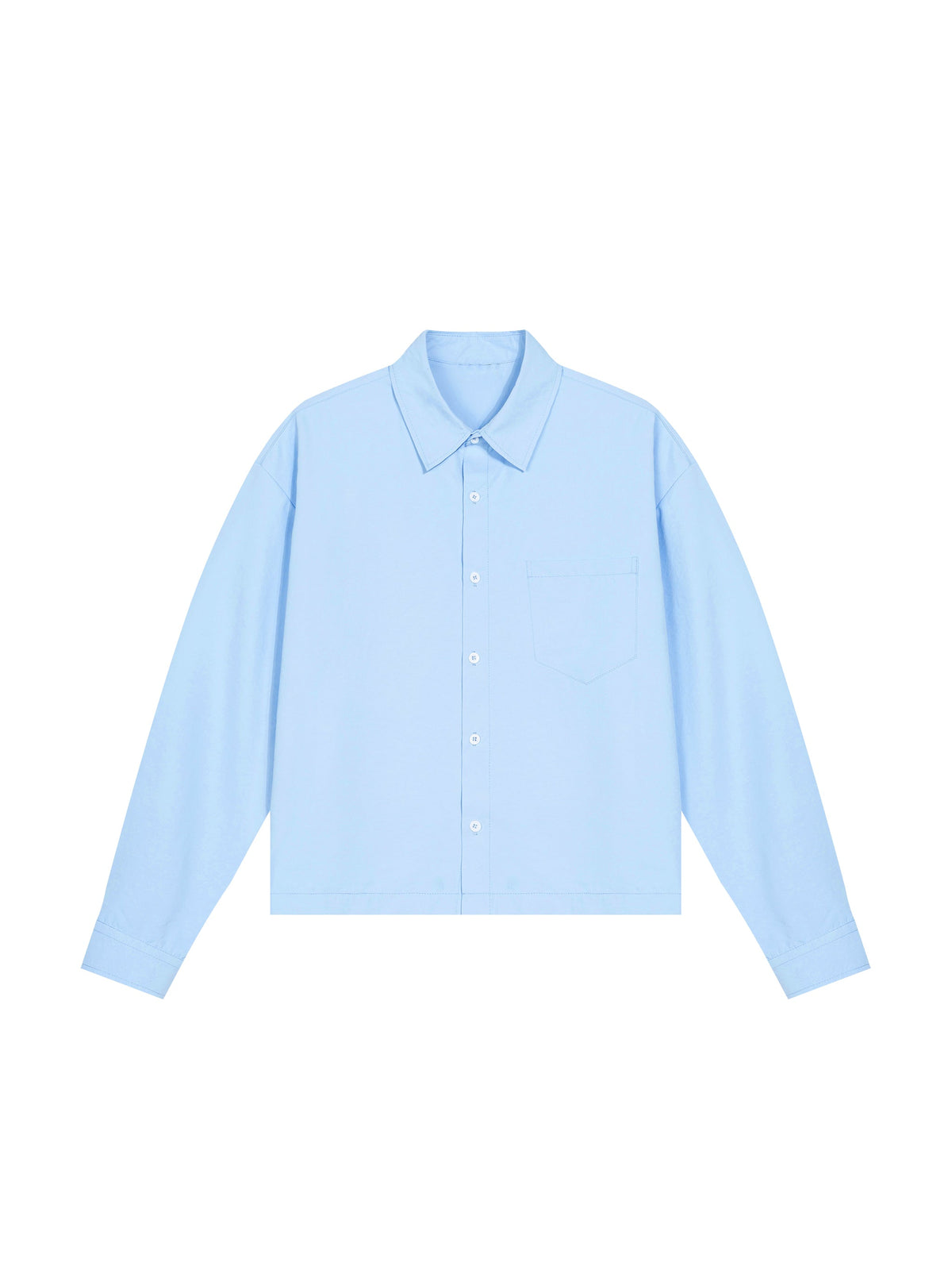 Unisex Boxy Long Sleeve Shirt