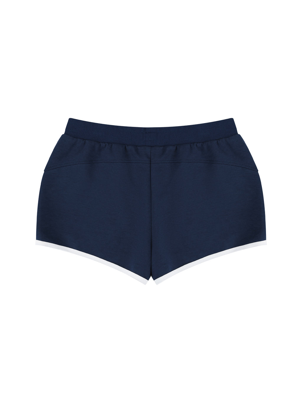 Women’s Retro Contrast Binding Shorts