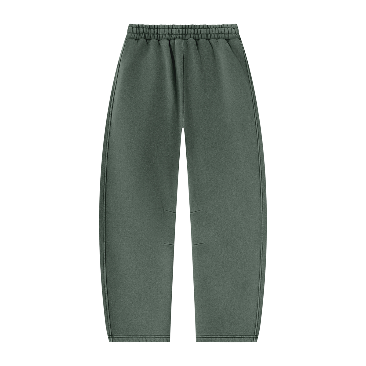 Unisex Vintage Wash Barrel-Leg Fleece Sweatpants V3