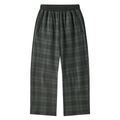 Unisex Plaid Straight-Leg Pants V2