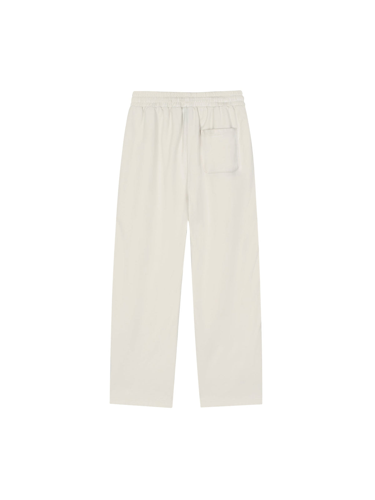 Reflective Stripe Straight-Leg Sweatpants
