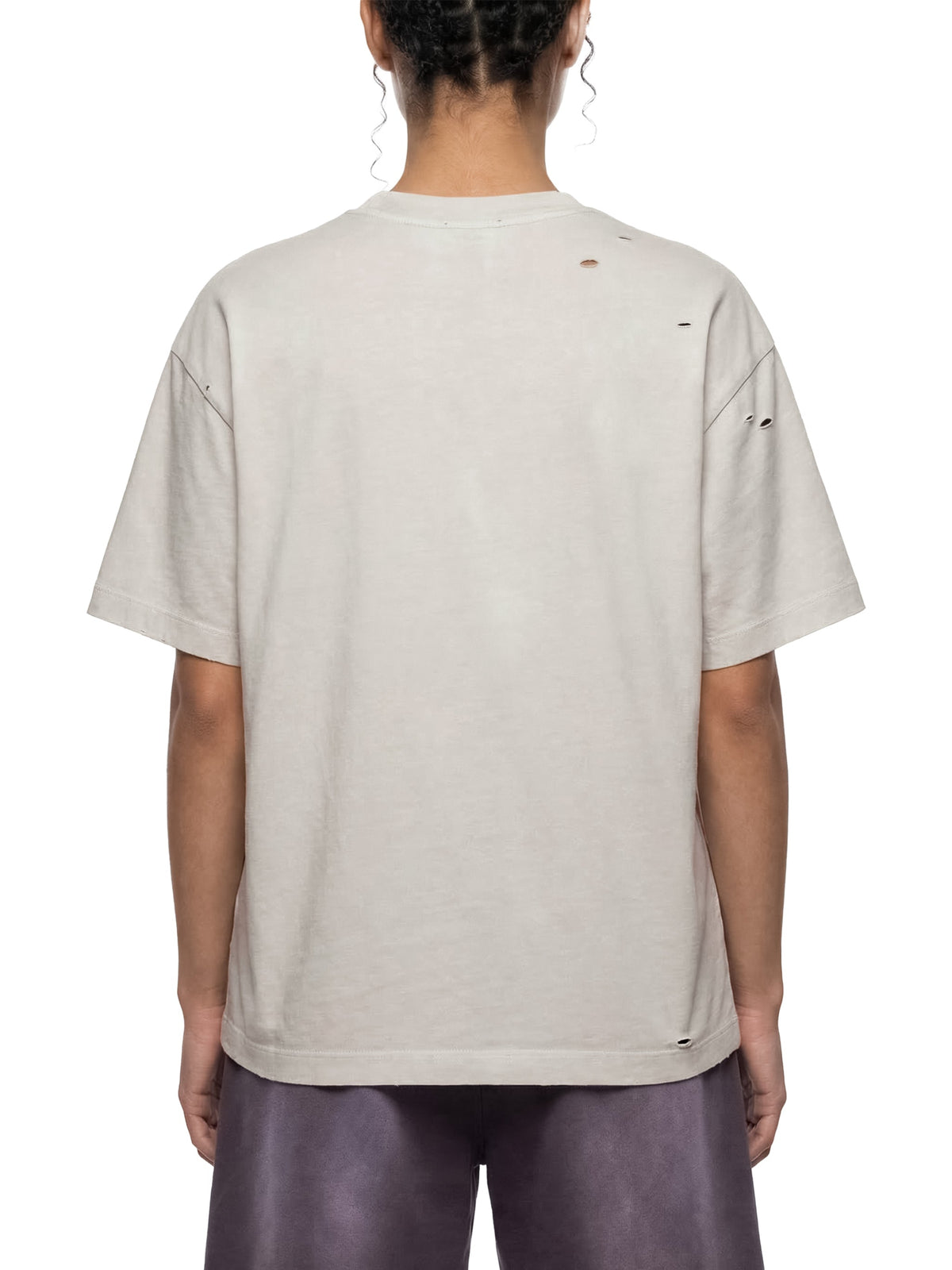 Vintage Washed Distressed Boxy Oversized T-Shirt