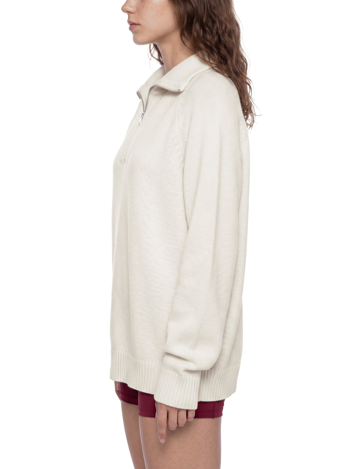 Unisex Quarter-Zip Pullover Sweatshirt