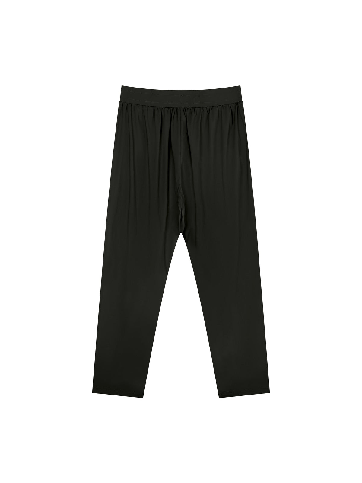 Men's Straight Leg Elastic Waist Pants