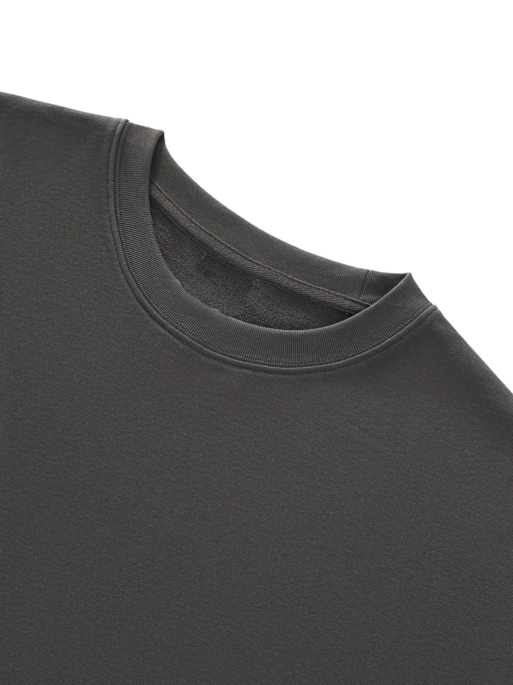 Unisex Boxy Half-Sleeve Raw-Edge T-Shirt gallery view