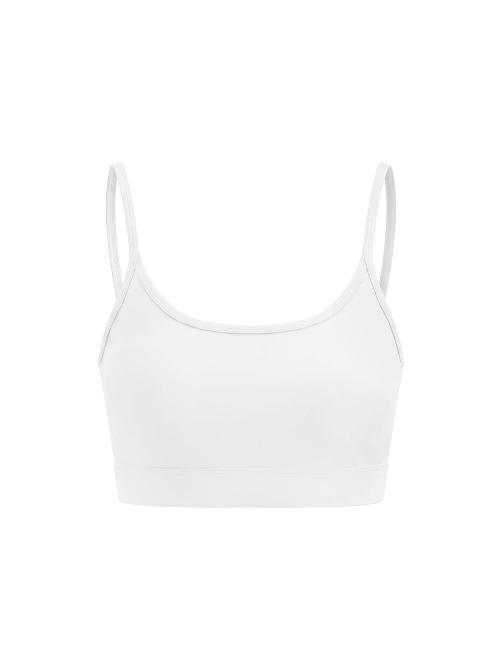 Women's Solid U-Neck Sports Bra