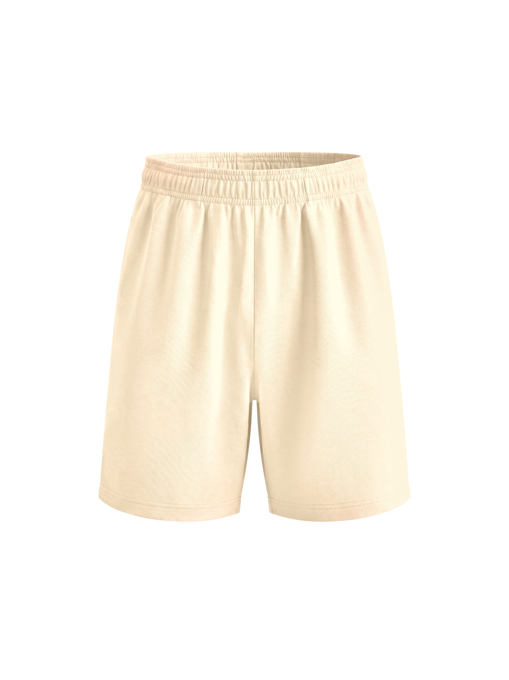 Unisex Cotton Shorts – Apricot