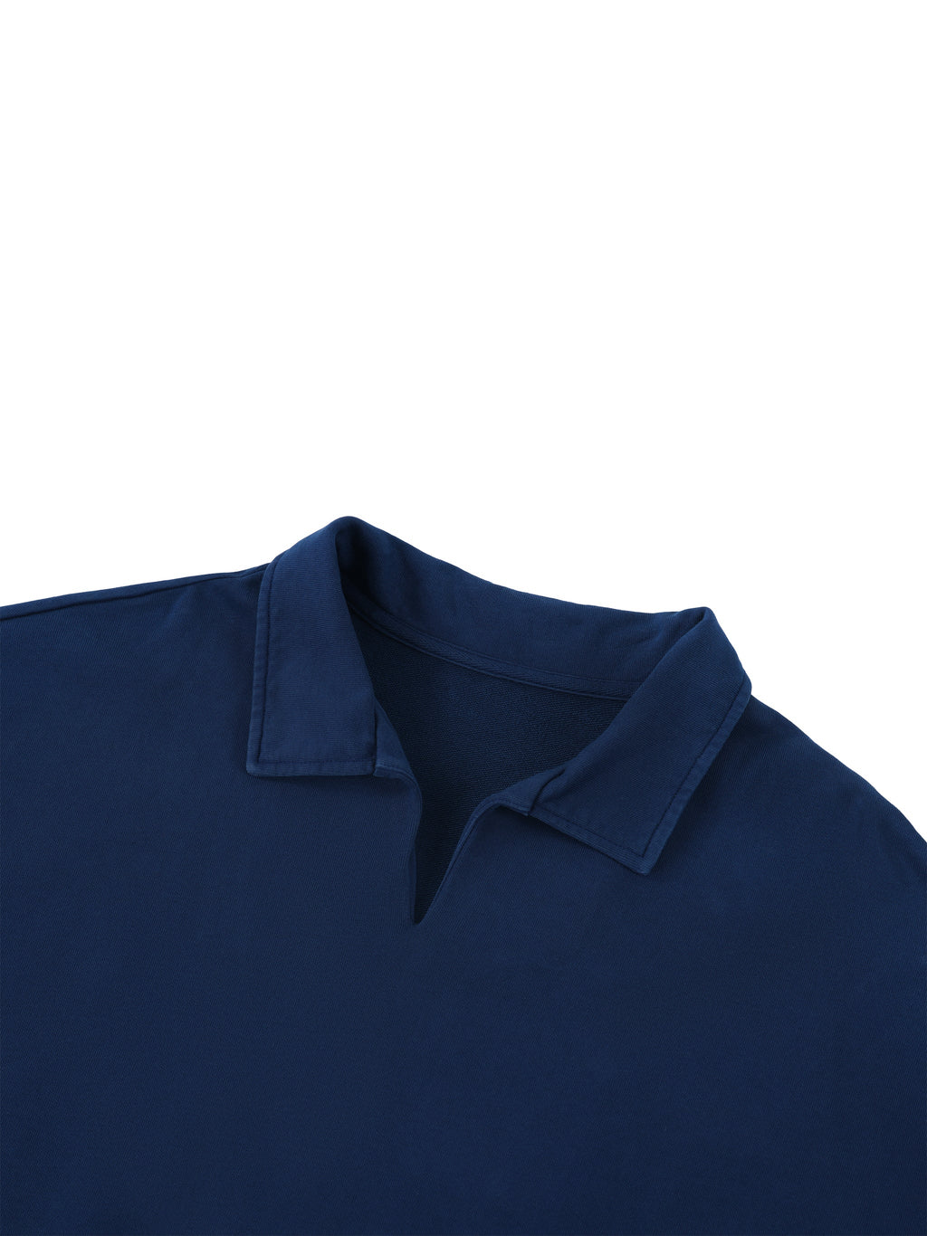 Unisex Vintage Wash Collared Sweatshirt