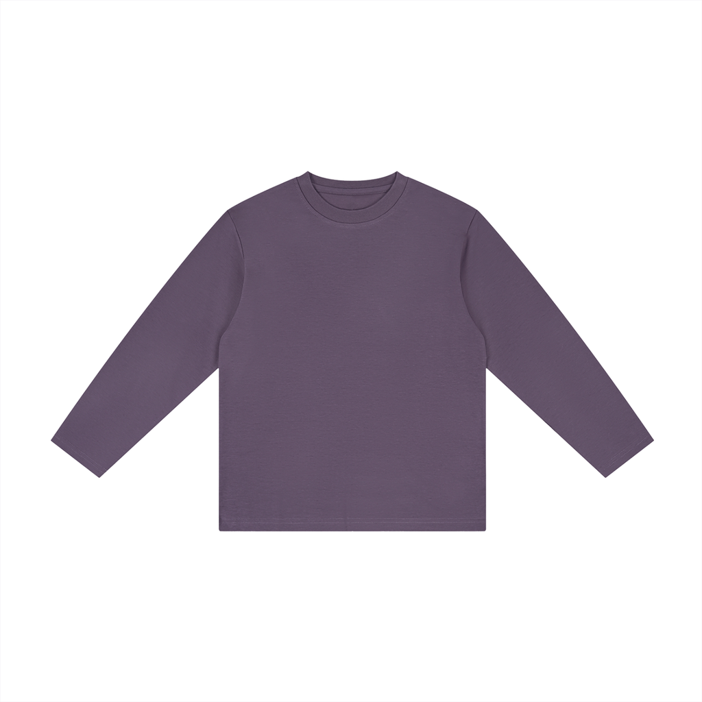 Kids' Drop-Shoulder Long-Sleeve T-Shirt