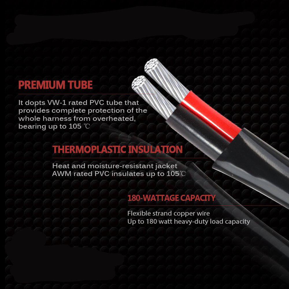 Two-Way 12/24 V LED Driving Light Wiring Harness with 40 A Relay — product image 3 of 6